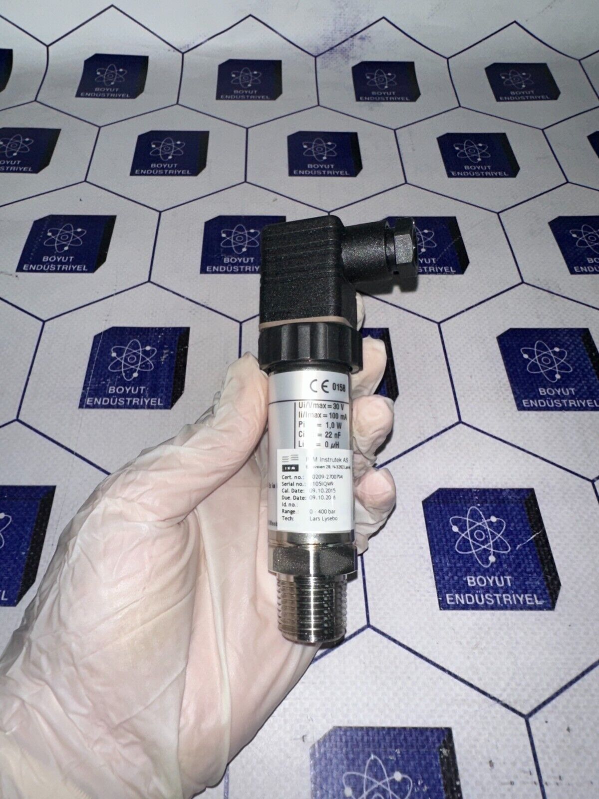 TECSIS TYPE PEX TRANSMITTER PRESSURE IMT0-400BAR PEX10B086021