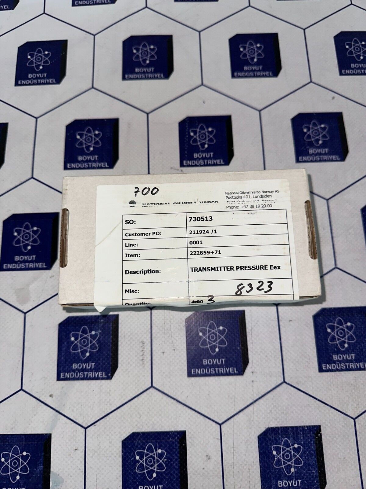 TECSIS TYPE PEX TRANSMITTER PRESSURE 4-20MA PEX10B078022