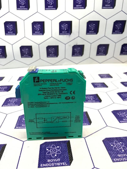 PEPPERL FUCHS 72044 K-SERIES SOLENOID DRIVER KFD2-SD-Ex1.48 Fast Shipping