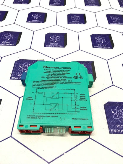 PEPPERL FUCHS 71761 K-SERIES SMART TRANSMITTER IZOLATOR KFD2-STC1-Ex1
