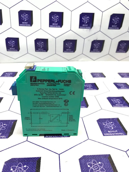 PEPPERL FUCHS 72025 K-SYSTEM SOLENOID DRIVER KFD2-SD-Ex1.36 KFD2SDEX136