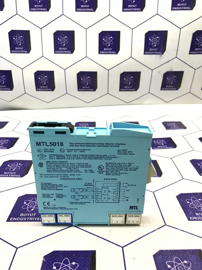 MEASUREMENT TWO CHANNEL SWITCH/PROXIMITY/DETECTOR INTERFACE MTL5018