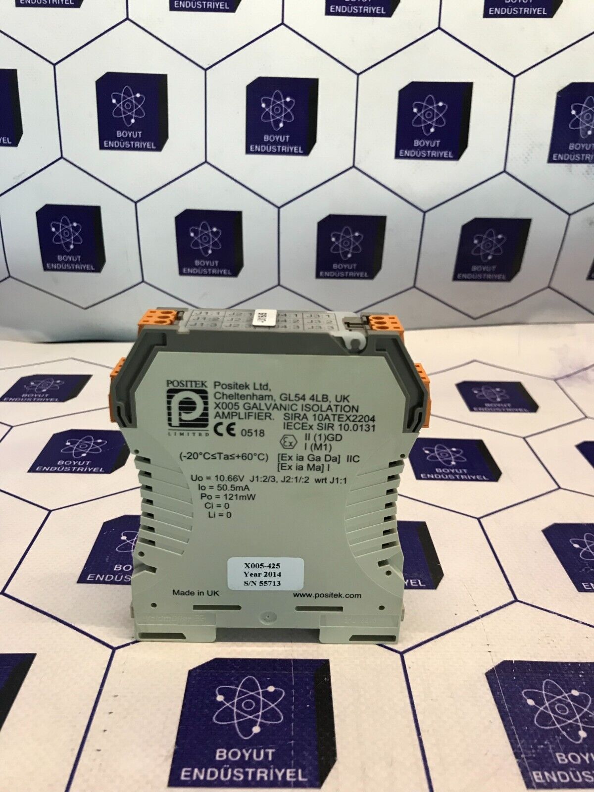 POSITEK X005 GALVANIC ISOLATION AMPLIFIER