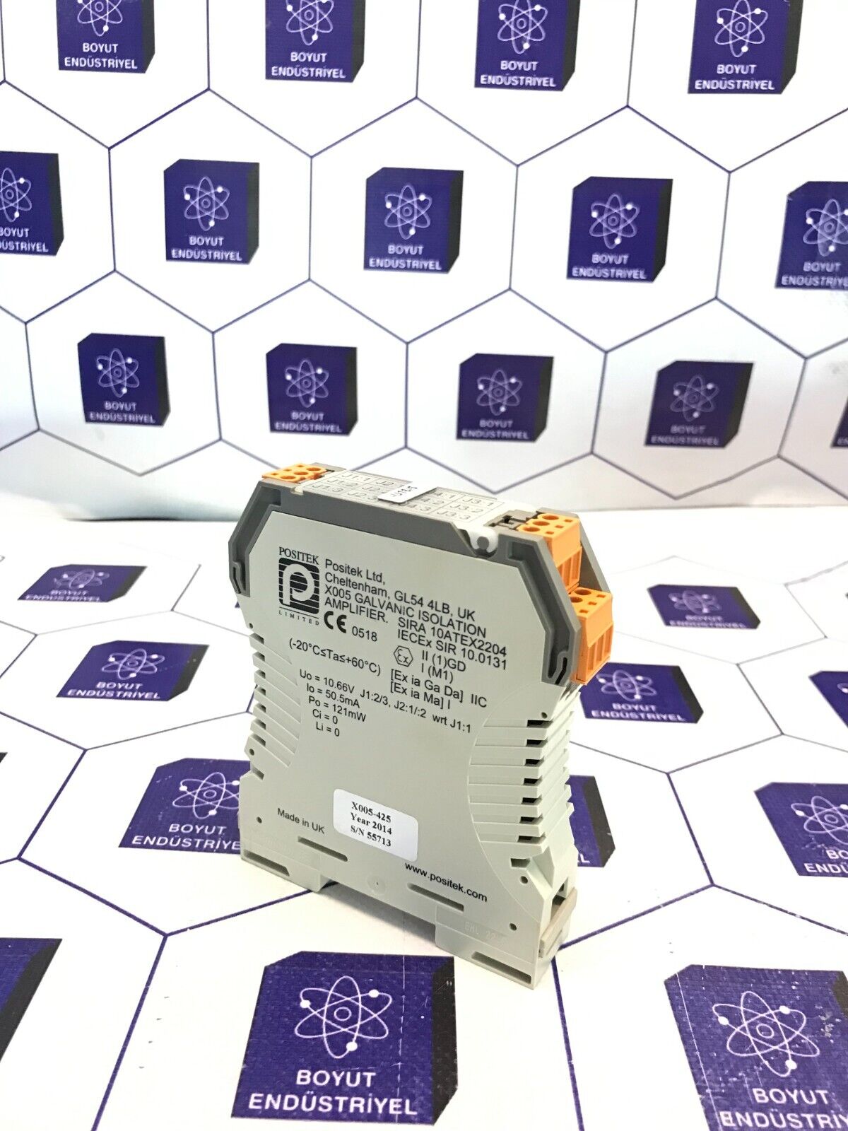 POSITEK X005 GALVANIC ISOLATION AMPLIFIER