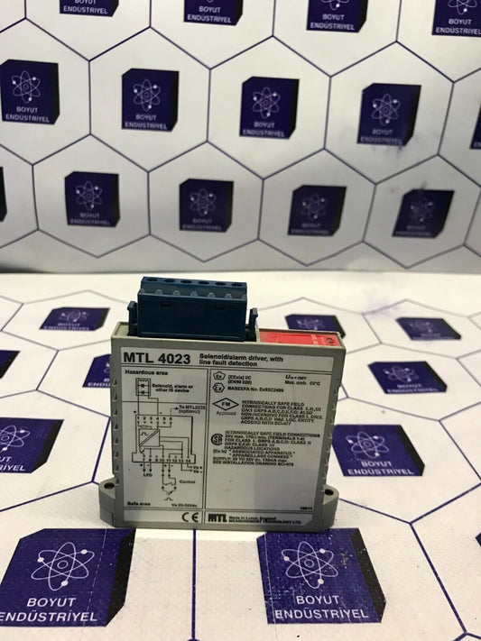 MTL SOLENOID ALARM DRIVER WITH LINE FAUL DETECTION MTL4023