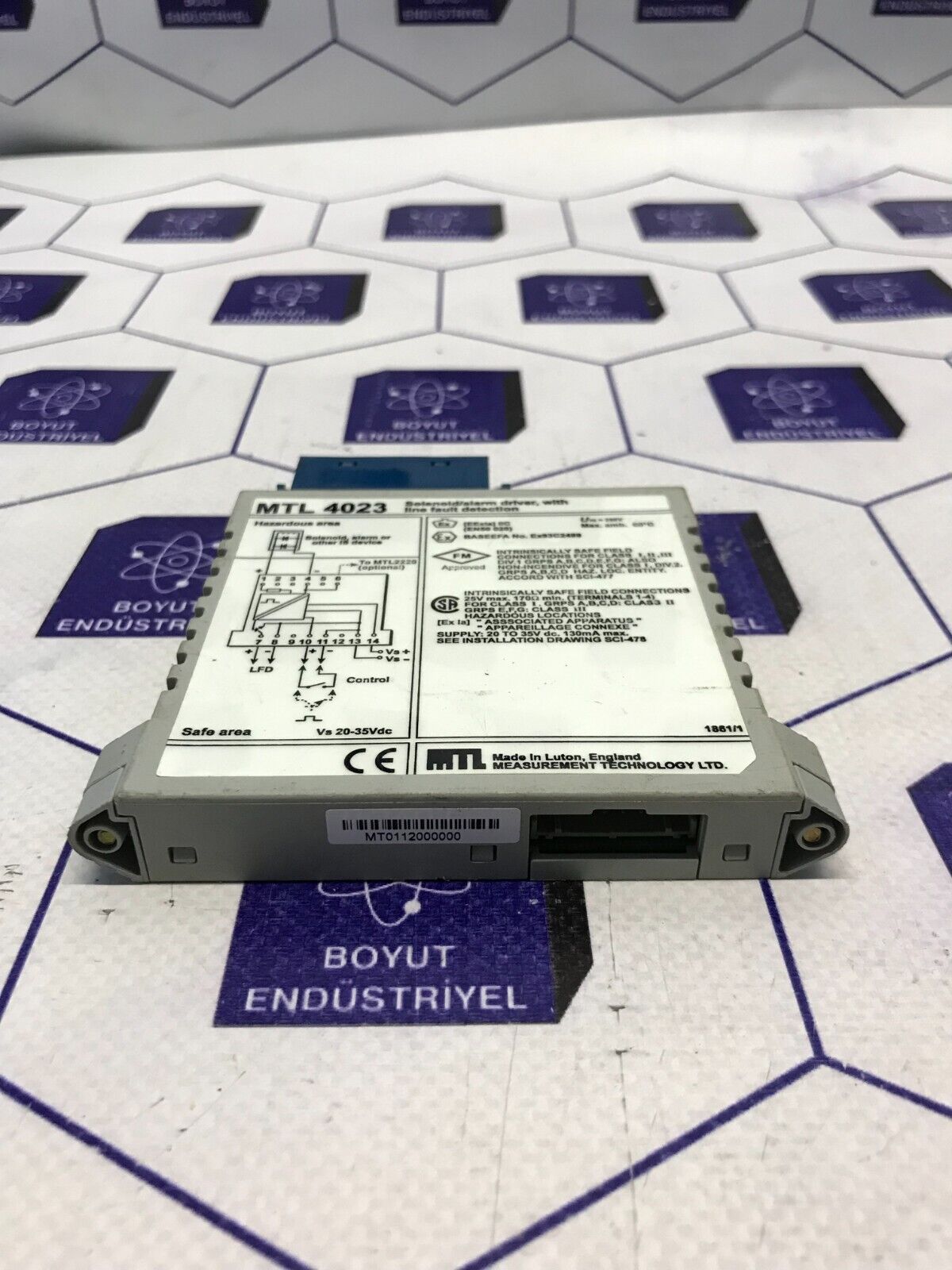 MTL SOLENOID ALARM DRIVER WITH LINE FAUL DETECTION MTL4023