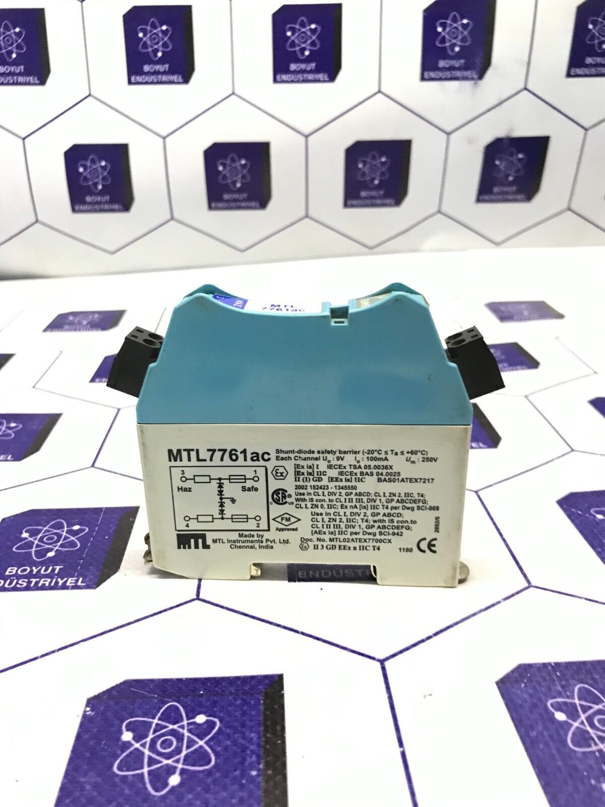 MEASUREMENT TECHNOLOGY MTL SHUNT-DIODE SAFETY BARRIER MTL7761ac  MTL7761AC