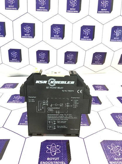 KSR KUEBLER SET POINT RELAY ER-24 Y113497S
