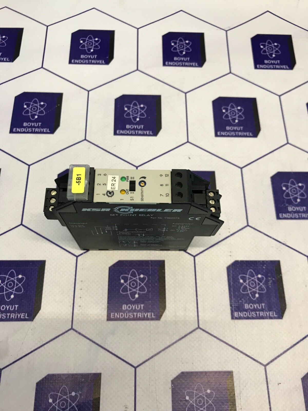 KSR KUEBLER SET POINT RELAY ER-24 Y113497S