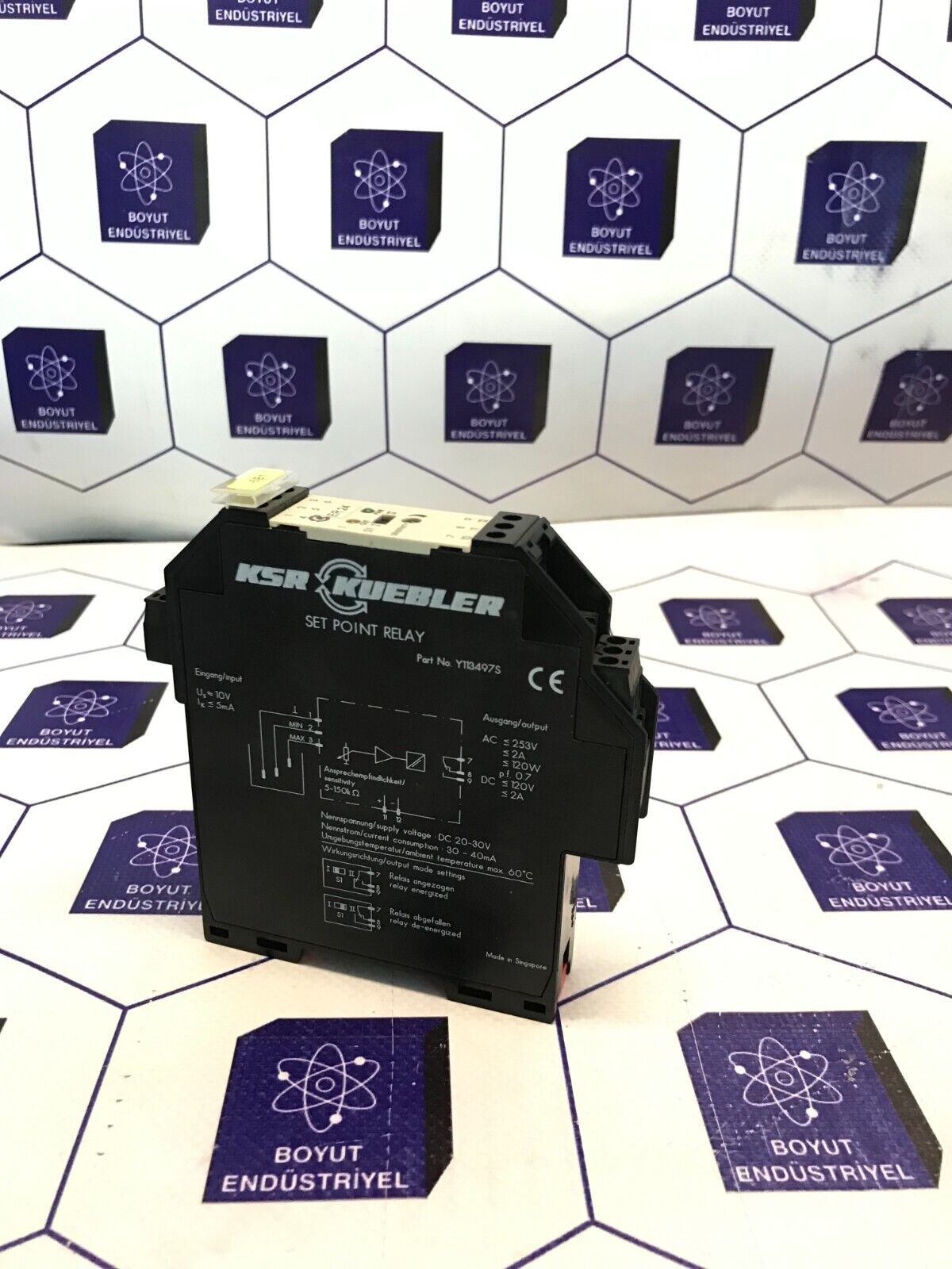 KSR KUEBLER SET POINT RELAY ER-24 Y113497S