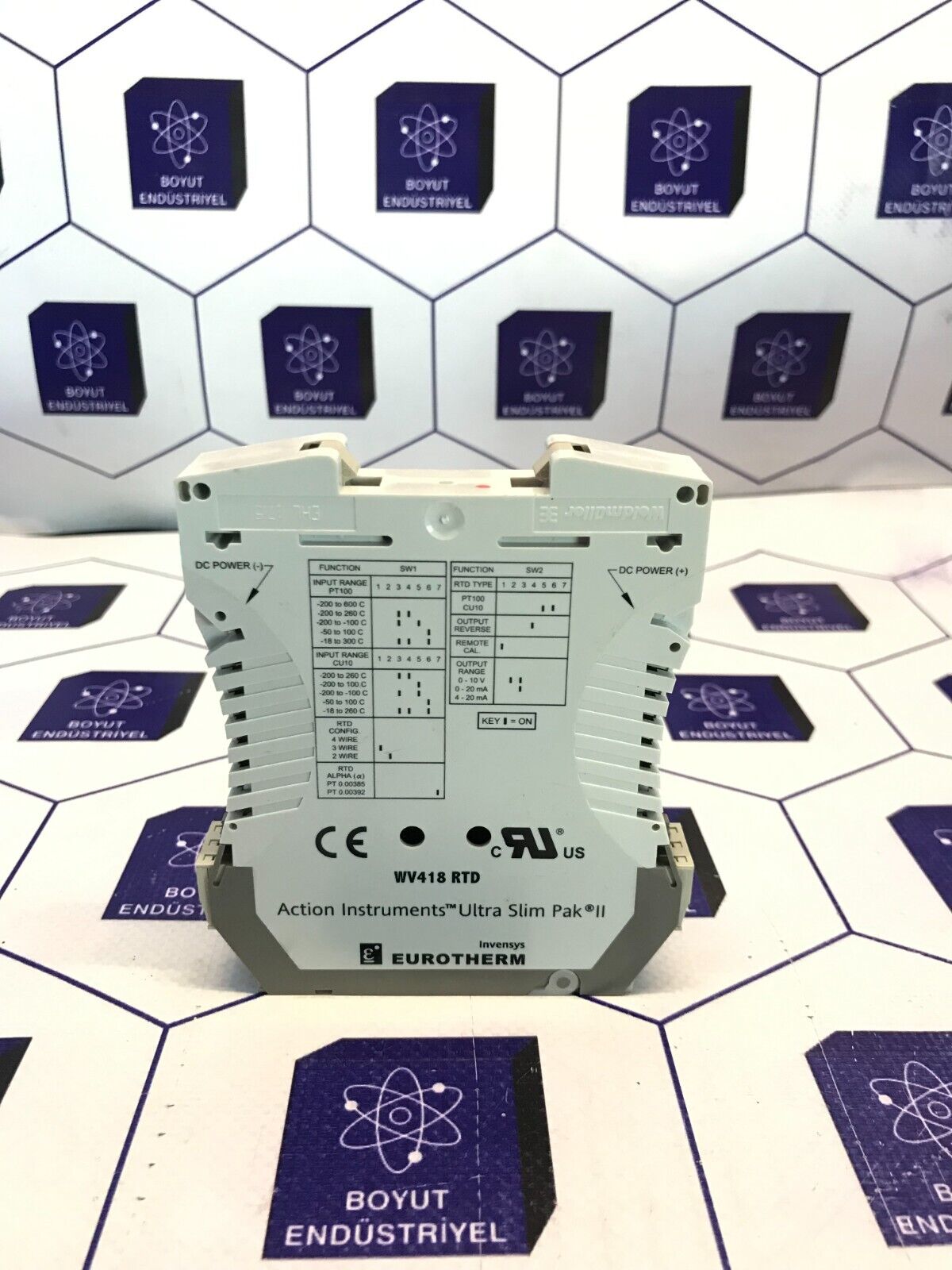 EUROTHERM ACTION INSTRUMENTS ULTRA SLIM PAK II WV418 RTD