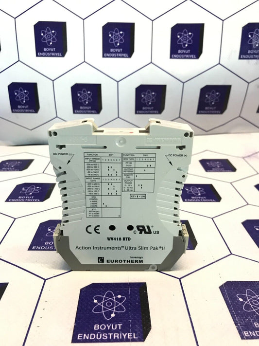 EUROTHERM ACTION INSTRUMENTS ULTRA SLIM PAK II WV418 RTD