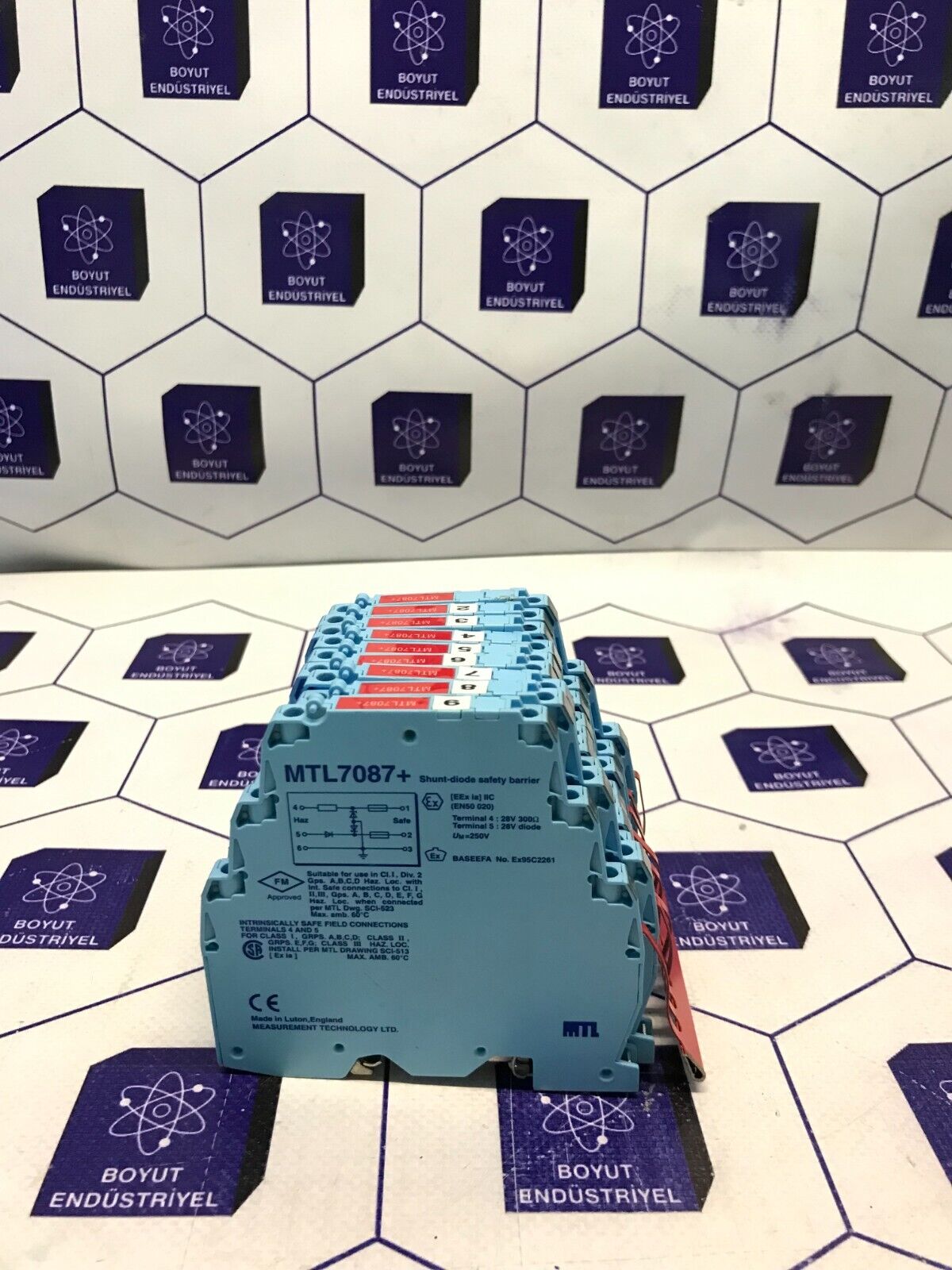 MTL SHUNT-DIODE SAFETY BARRIER MTL7087+ lot of 9 pcs