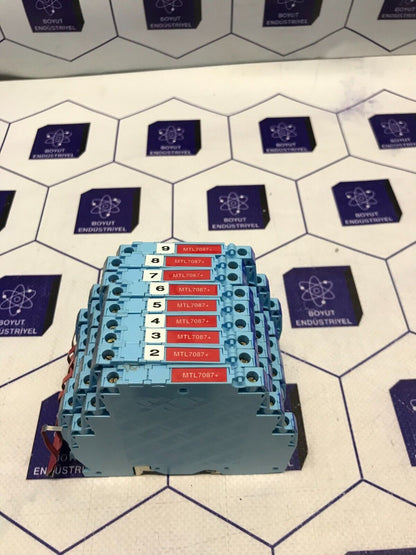 MTL SHUNT-DIODE SAFETY BARRIER MTL7087+ lot of 9 pcs
