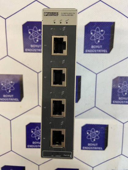 PHOENIX CONTACT  2891003 FL SWITCH SFNT 5TX ORD. NO : 2891003