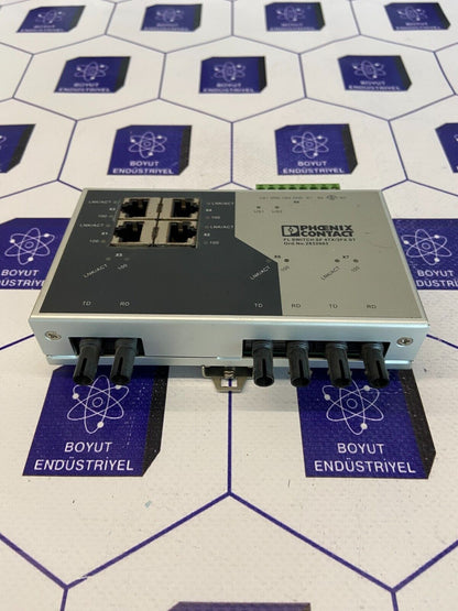 PHOENIX CONTACT  FL SWITCH SF 4TX/3FX ST  ORD NO: 2832603