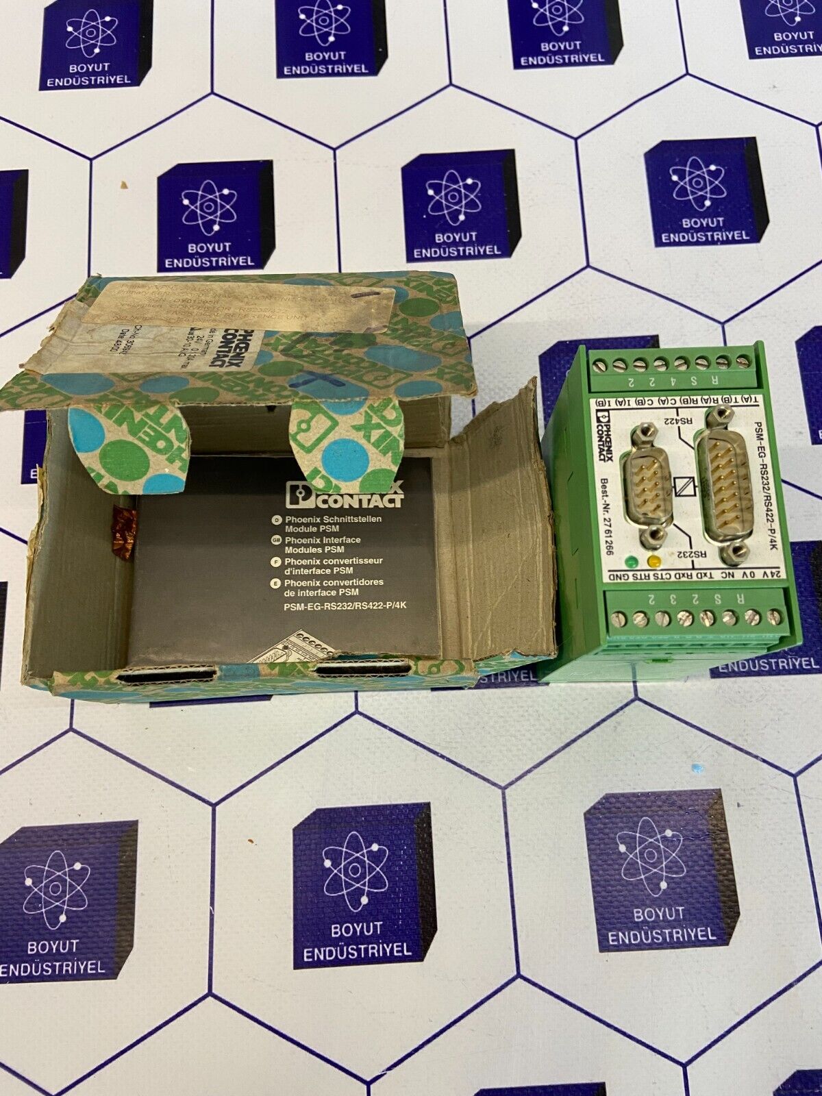 PHOENIX CONTACT 2761266 PSM-EG-RS232/RS422-P/4K NO: 2761266