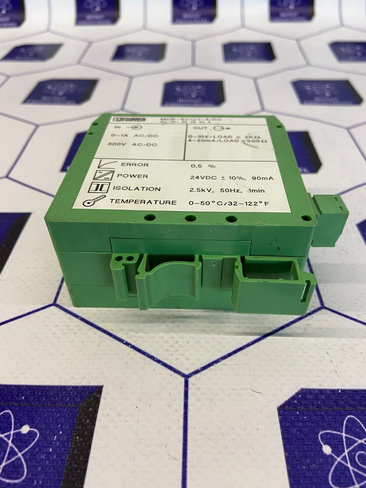 PHOENIX CONTACT CURRENT TRANSFORMER MCR-S1/U/I-4/DC ART NO: 2808433