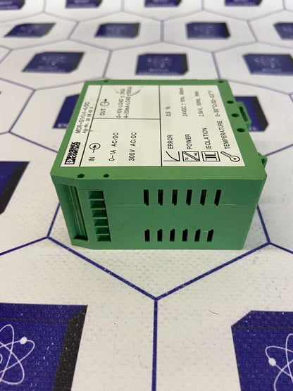 PHOENIX CONTACT CURRENT TRANSFORMER MCR-S1/U/I-4/DC ART NO: 2808433