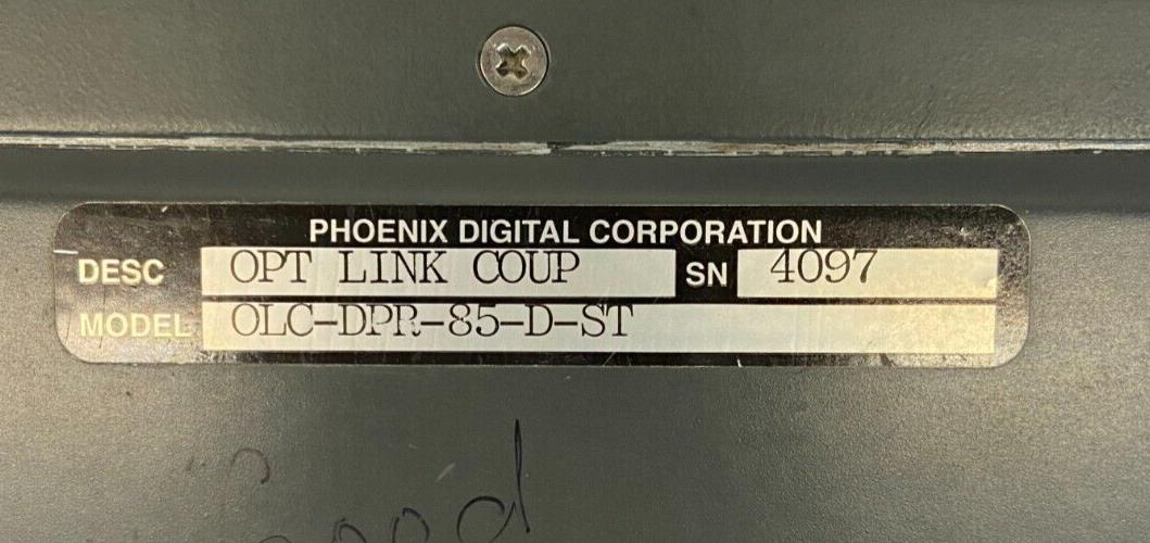 PHOENIX DIGITAL-OPT LINK COUP 4097 OLC-DPR-85-D-ST