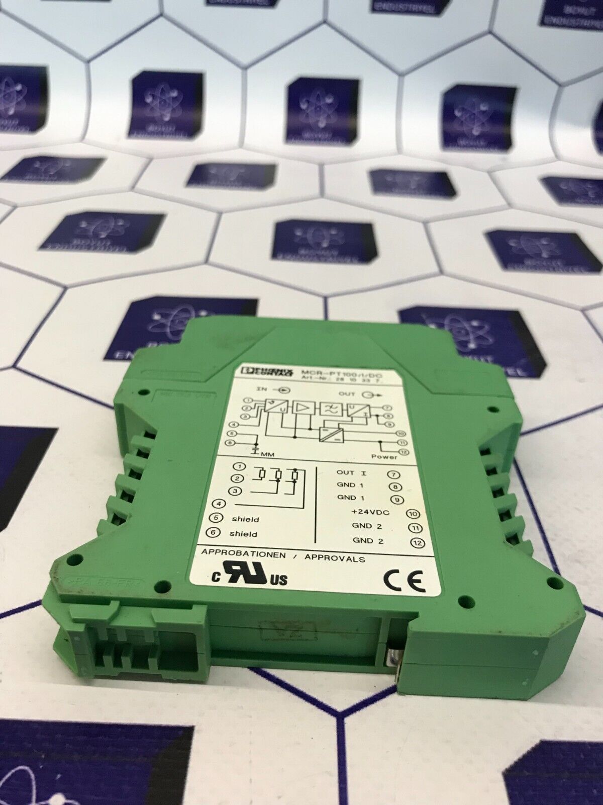PHOENIX CONTACT PT100-CONVERTER MCR-PT100/I/DC ART NO : 2810337