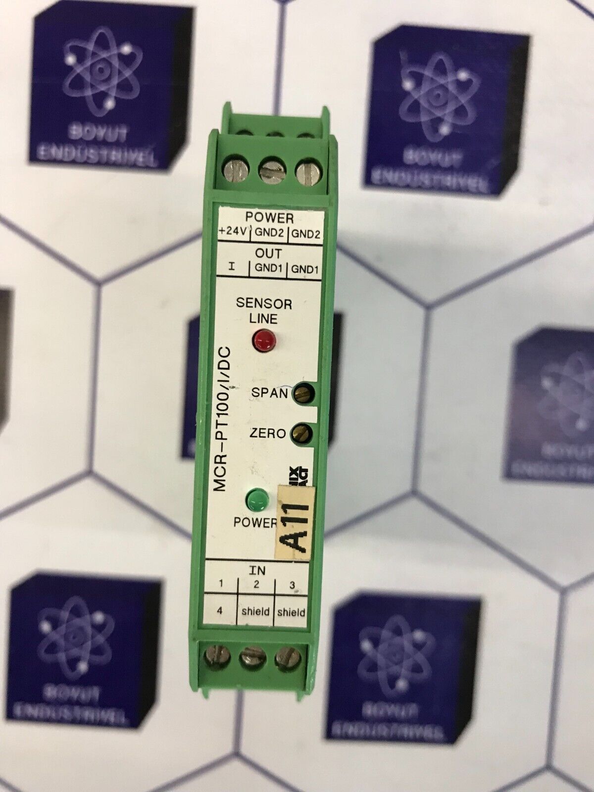 PHOENIX CONTACT PT100-CONVERTER MCR-PT100/I/DC ART NO : 2810337