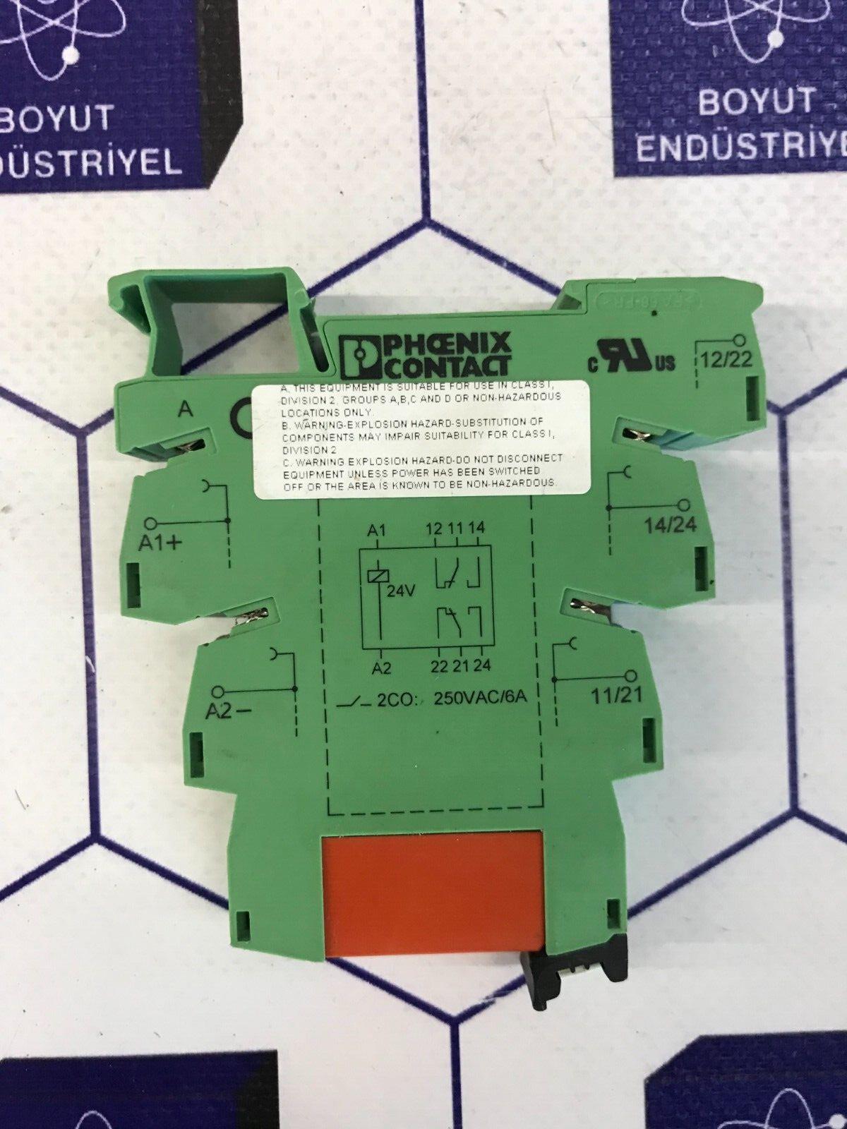 PHOENIX CONTACT 586 FILLING MILL ROAD  PLC-RSC-24DC/21-21 2980461 ATEX  31ZN
