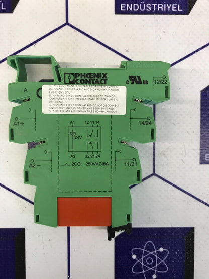 PHOENIX CONTACT 586 FILLING MILL ROAD  PLC-RSC-24DC/21-21 2980461 ATEX  31ZN