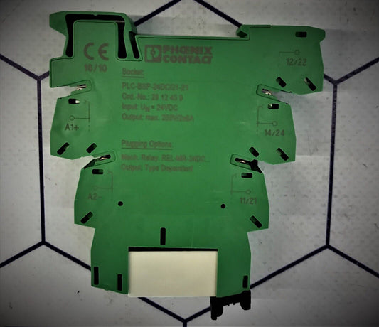PHOENIX CONTACT SOCKET PLC-BSC-24DC/21-21 ORDER NO:  2912439