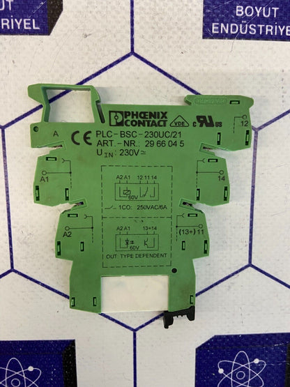 PHOENIX CONTACT PLC-BSC-230UC/21 ART NR:2966045