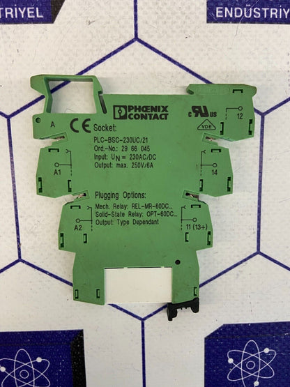 PHOENIX CONTACT PLC-BSC-230UC/21 NO:2961134