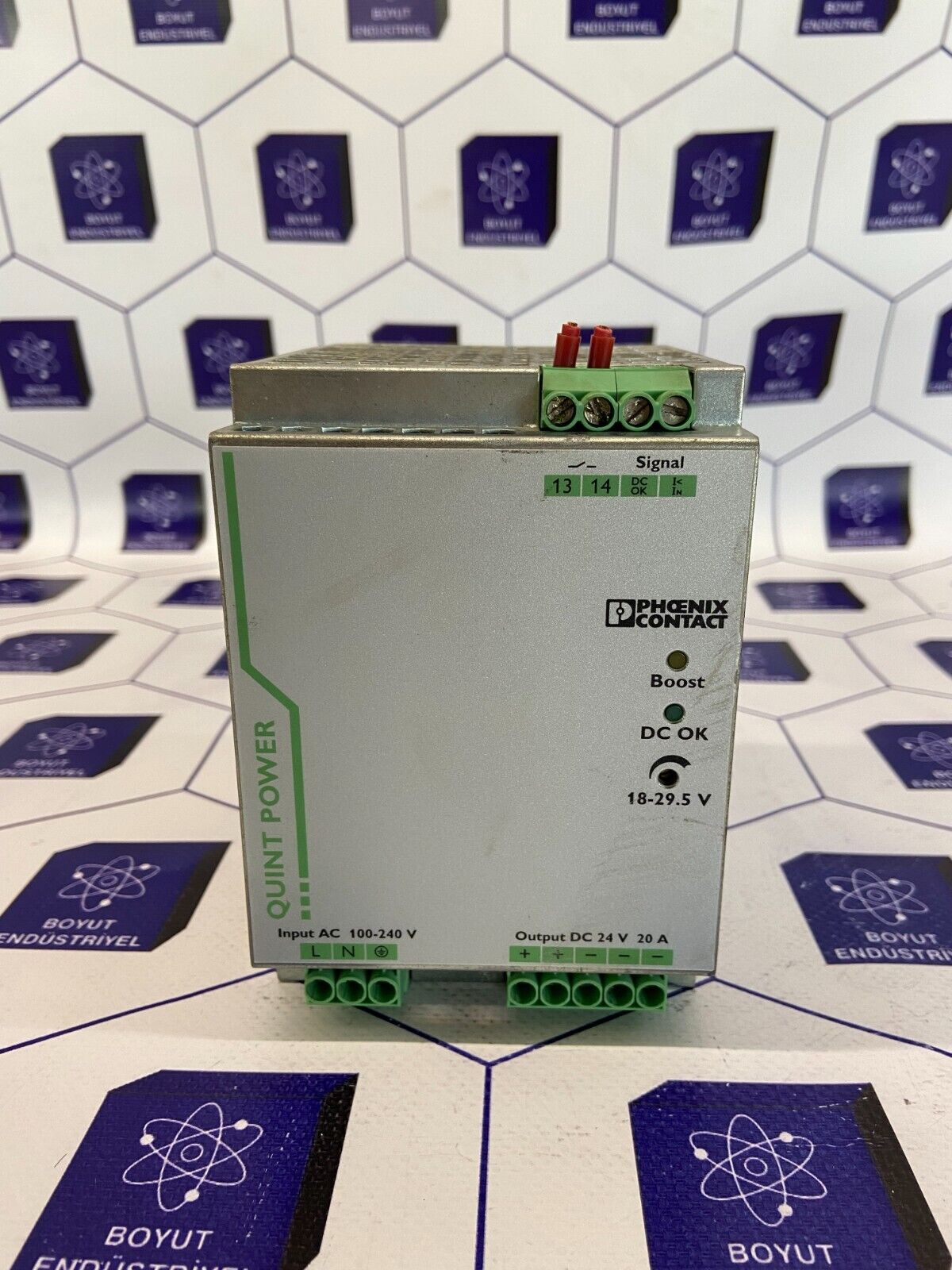 PHOENIX CONTACT QUINT POWER QUINT-PS/1AC/24DC/20 REV:11 D-32825 2866776