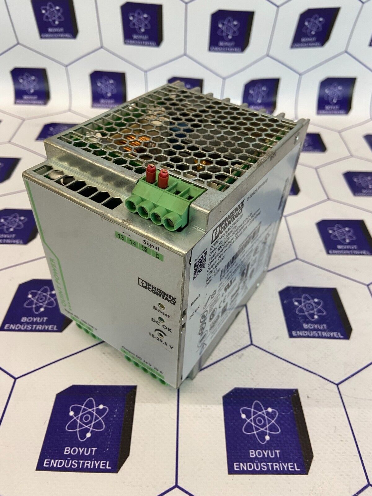 PHOENIX CONTACT QUINT POWER QUINT-PS/1AC/24DC/20 REV:11 D-32825 2866776