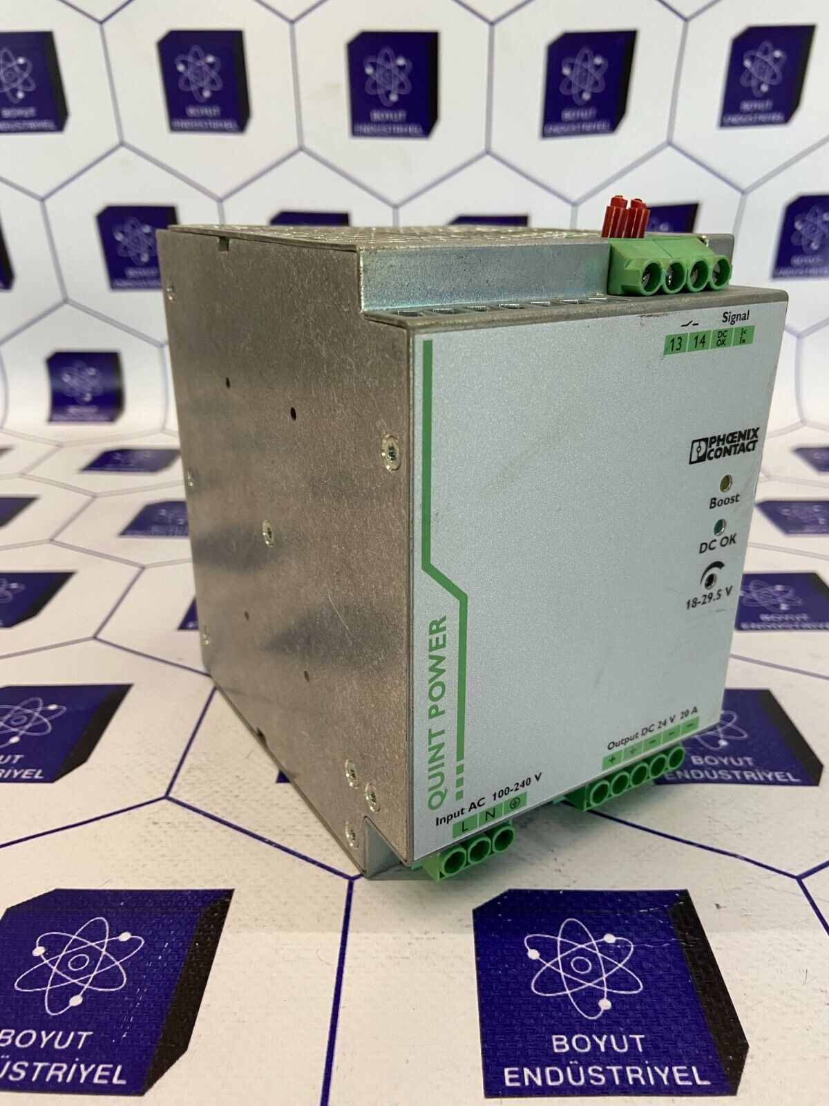 PHOENIX CONTACT QUINT POWER QUINT-PS/1AC/24DC/20 REV:11 D-32825 2866776