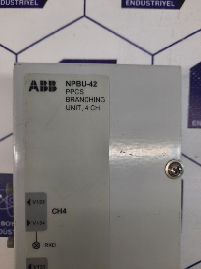 ABB NPBU-42 PPCS BRANCHING UNIT 4CH 63985287D