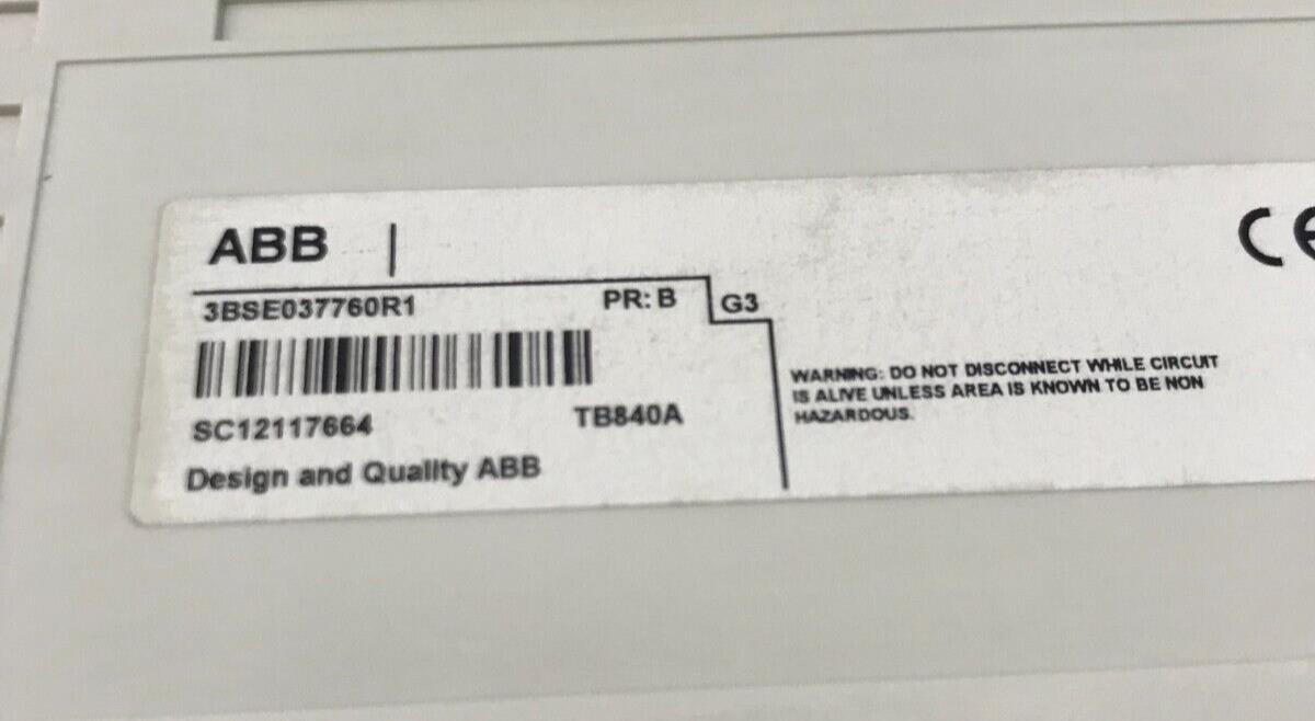 ABB - 3BSE037760R1 - TB840A Modulebus Cluster Modem