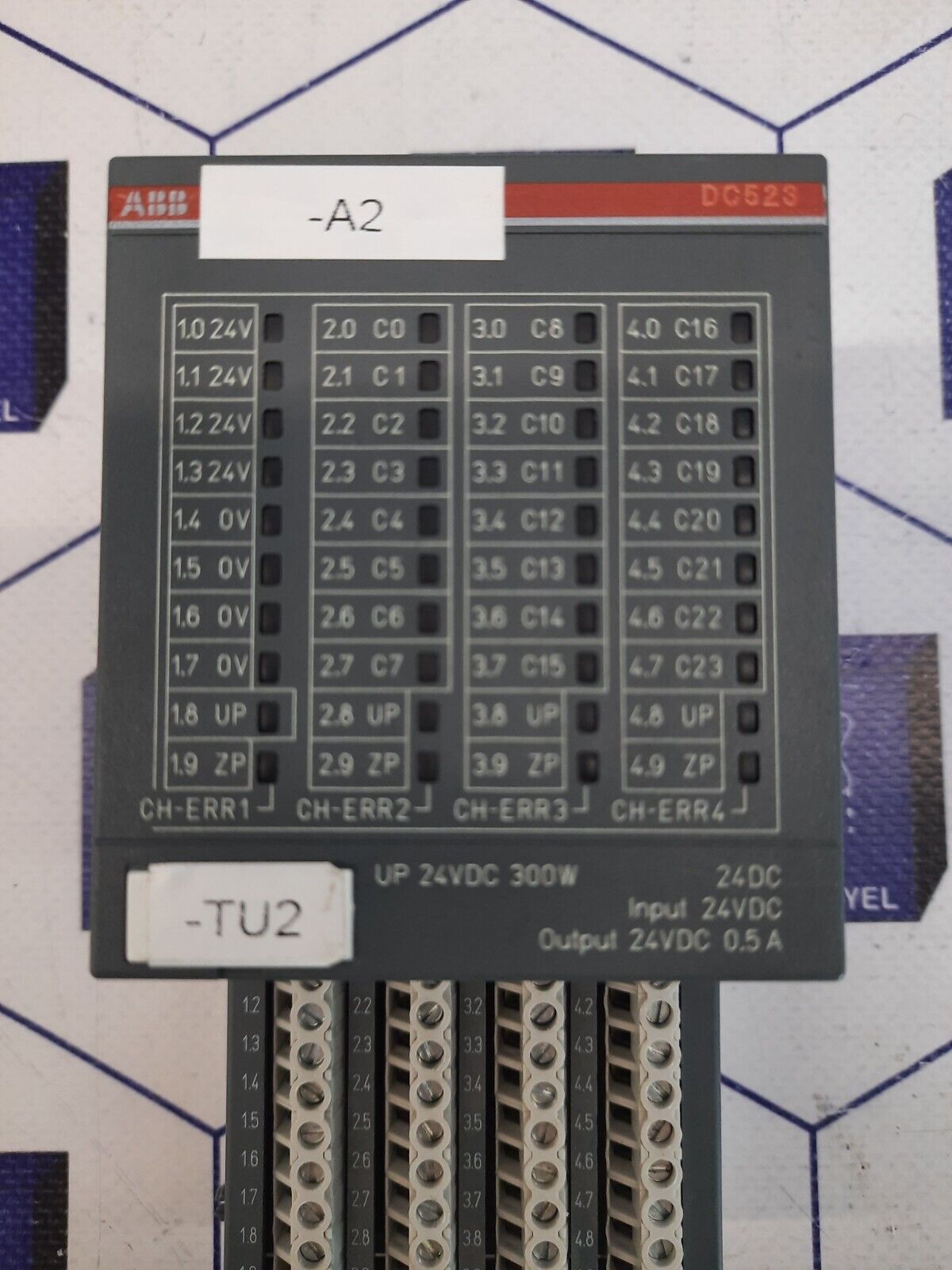 ABB -1SAP240500R0001- DC523 B7-DIGITAL INPUT/OUTPUT MODULE