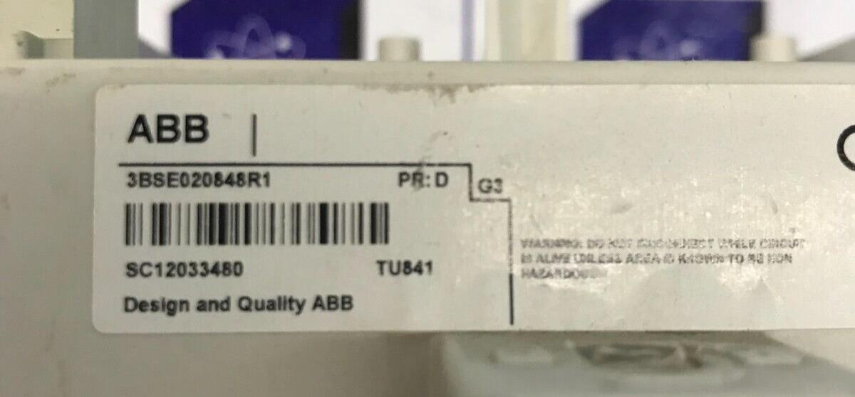 ABB - 3BSE020848R1 - TU841 -  TERMINATION UNIT