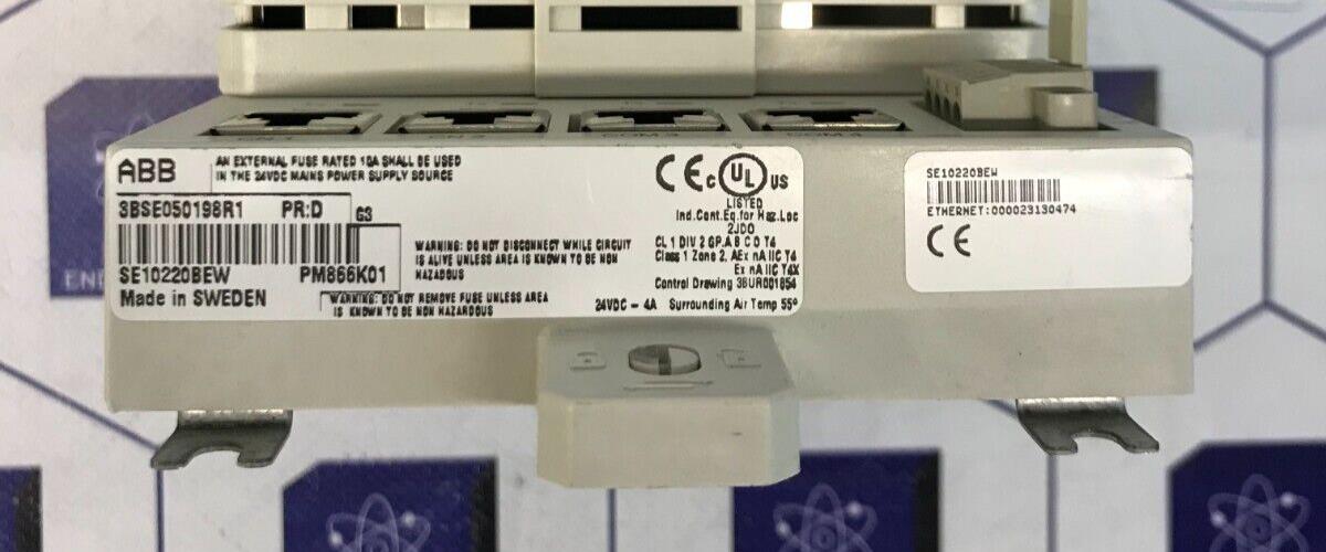 ABB 3BSE050198R1 AC 800M-PM866K01