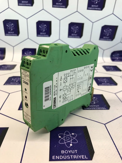 PHOENIX CONTACT RTD SENSOR DIN/PT 100.00 MCR-T/UI ORDER NO: 2814090