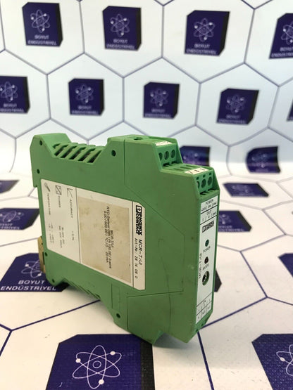 PHOENIX CONTACT RTD SENSOR DIN/PT 100.00 MCR-T/UI ORDER NO: 2814090