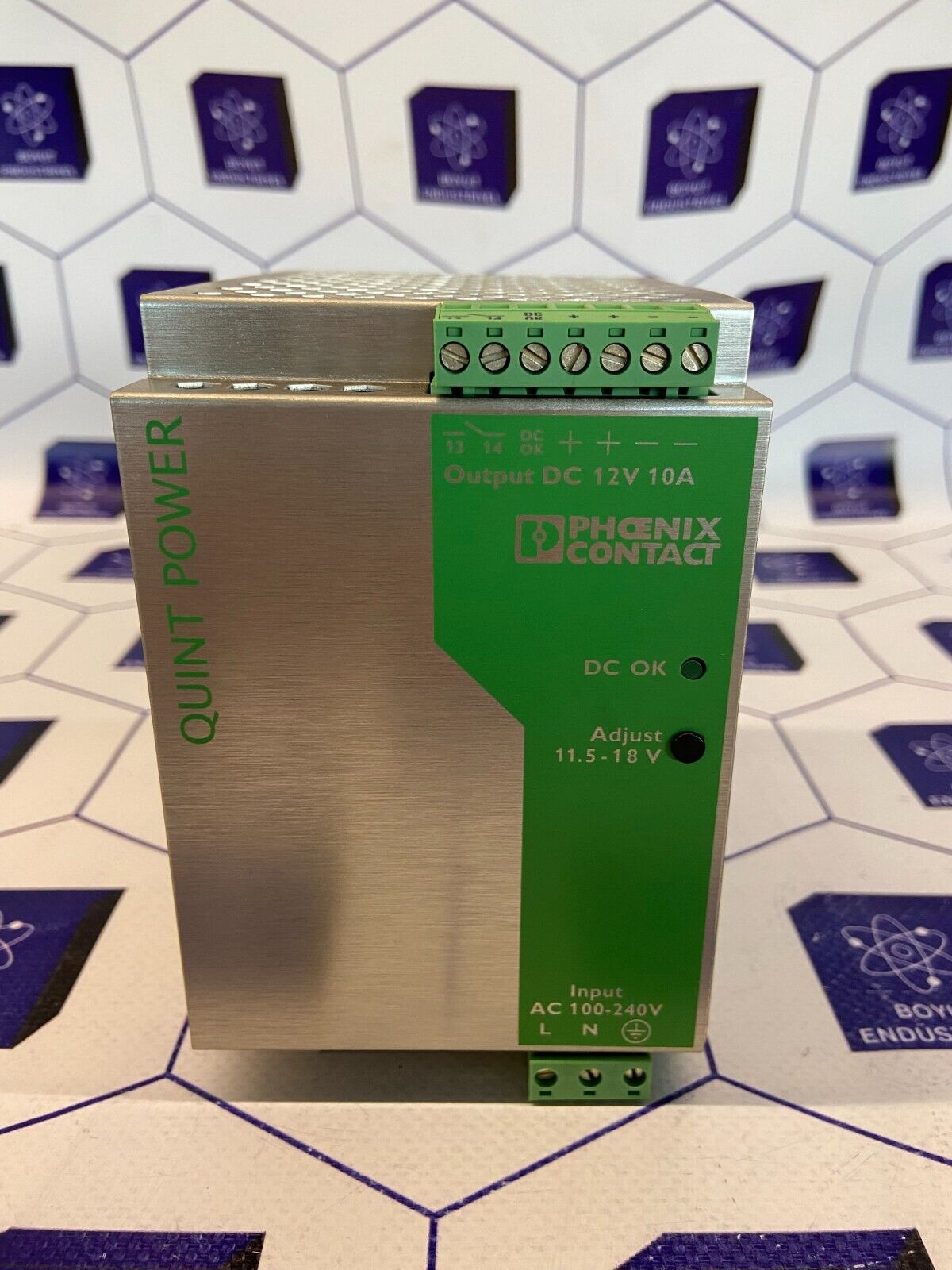 PHOENIX CONTACT QUINT POWER PART 152122+71 PS-100-240AC/12DC/10 ORD. NO: 2938811