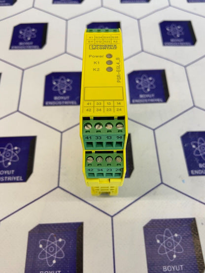 PHOENIX CONTACT RELAYS 24AC/DC  PSR-SCP-24UC/ESL4/3X1/1X2/B ORDER NO:  2981059