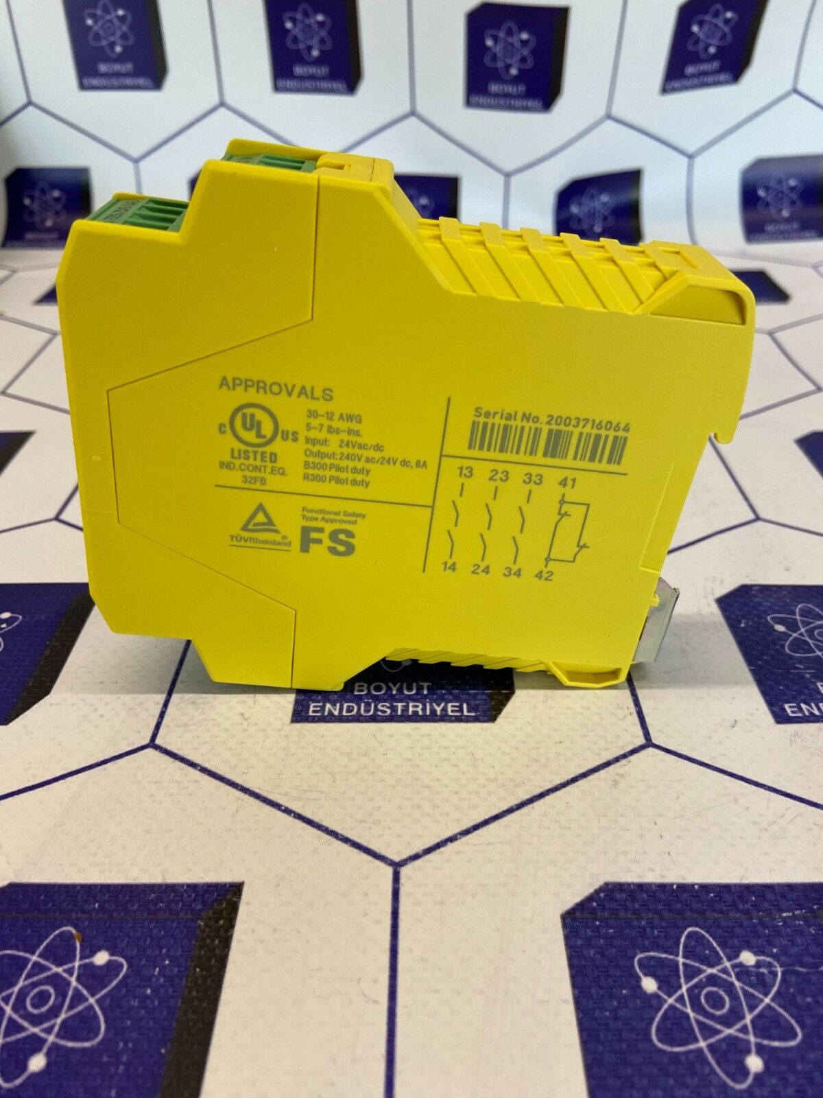 PHOENIX CONTACT RELAYS 24AC/DC  PSR-SCP-24UC/ESL4/3X1/1X2/B ORDER NO:  2981059