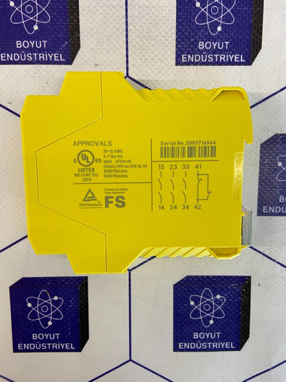 PHOENIX CONTACT RELAYS 24AC/DC  PSR-SCP-24UC/ESL4/3X1/1X2/B ORDER NO:  2981059