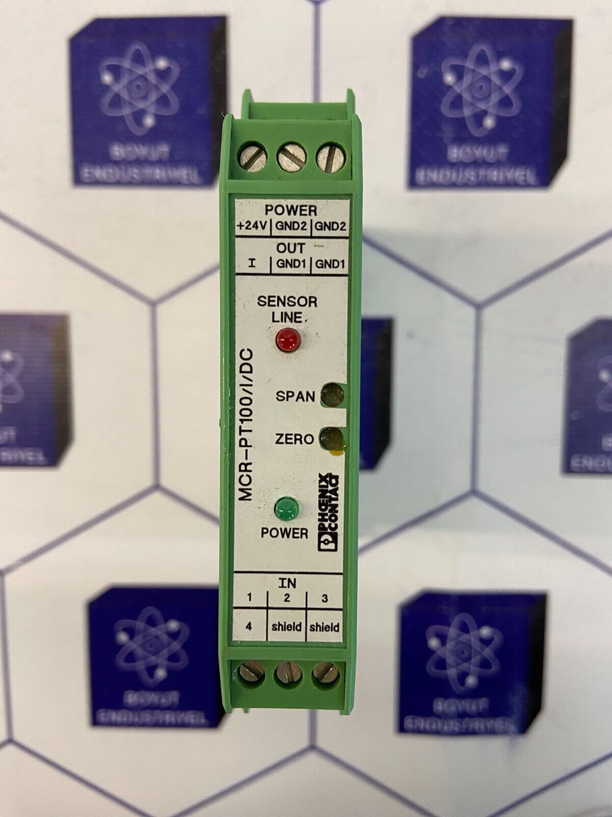PHOENIX CONTACT PT100-CONVERTER MCR-PT100/I/DC ORD NO:  2810337