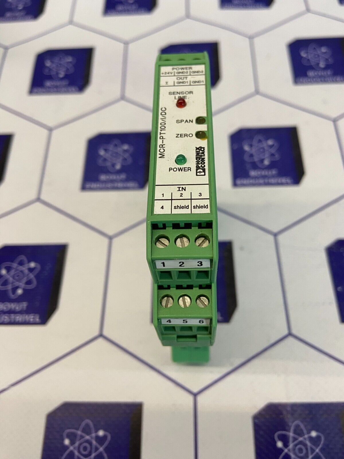 PHOENIX CONTACT PT100-CONVERTER MCR-PT100/I/DC ORD NO:  2810337