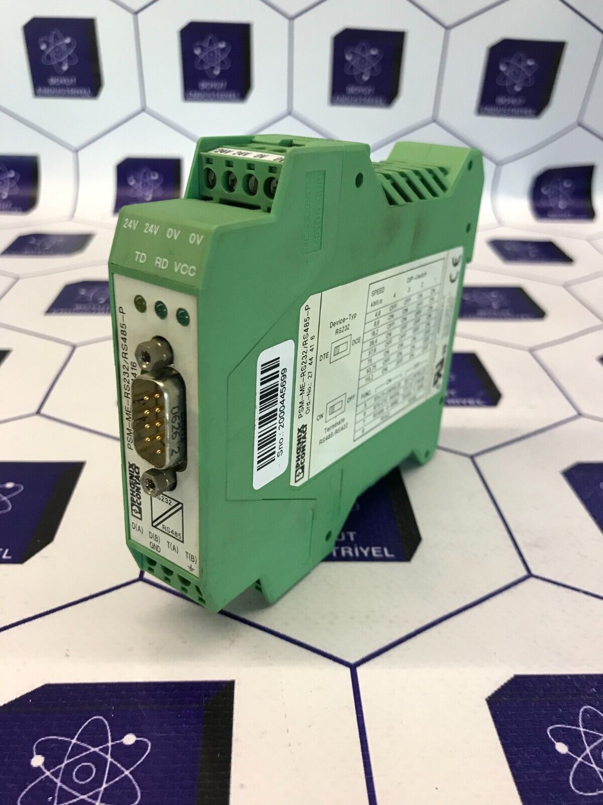 PHOENIX CONTACT PSM-ME-RS232/RS485-P ORD NO: 2744416