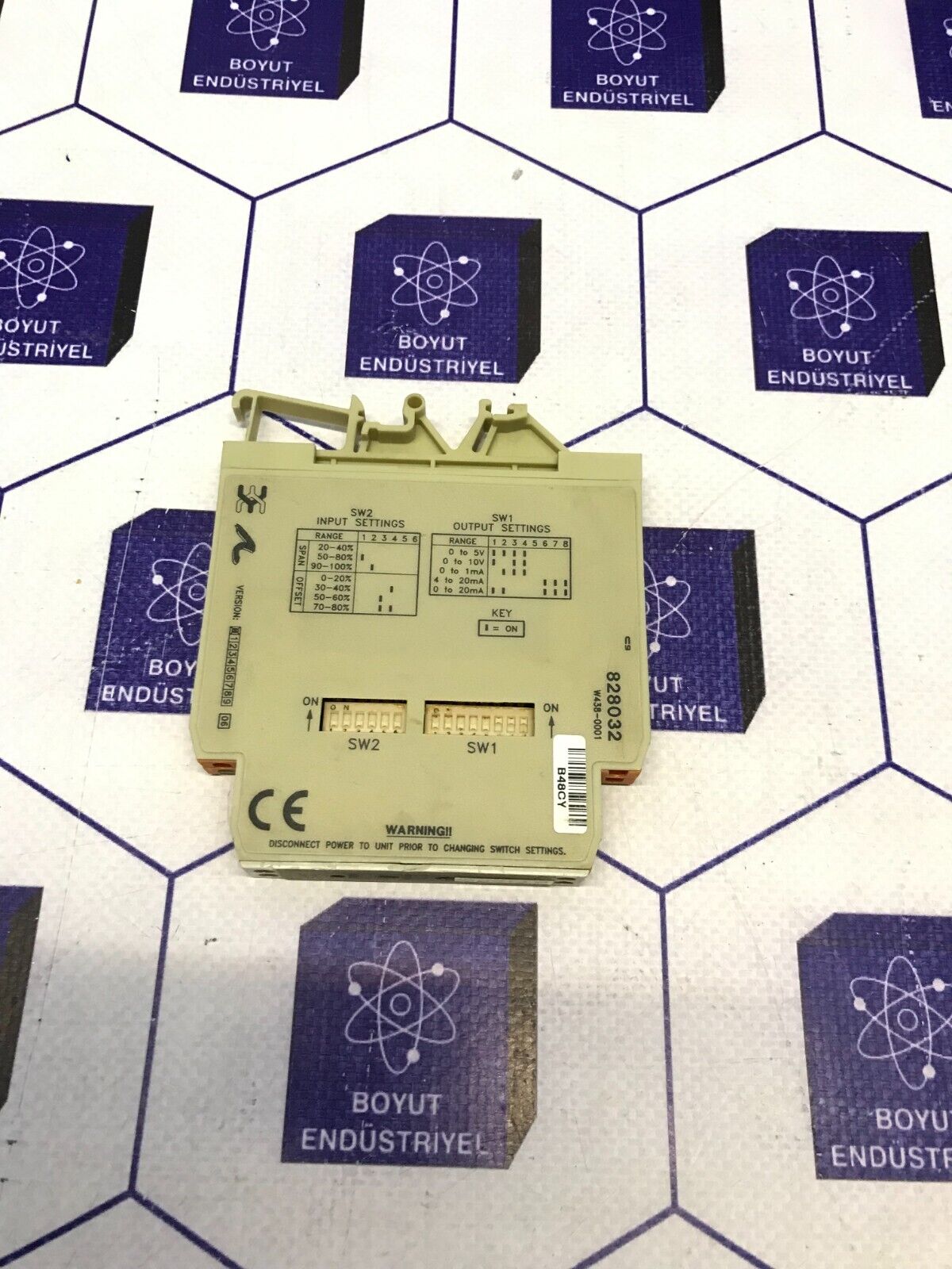 WEIDMÜLLER ULTRA SLIM PAK POTENTIOMETER TRANSMITTER 828032 W438-0001