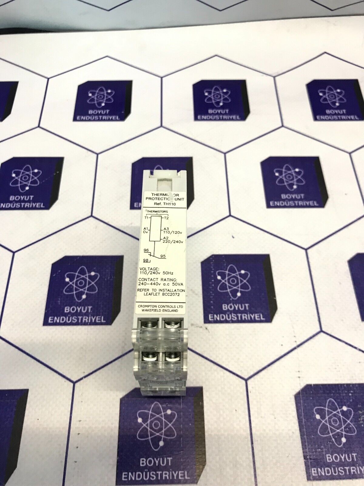 CROMPTON CONTROLS THERMISTOR PROTECTION UNIT REF:TH110